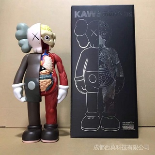 [ส่งฟรี พร้อมส่ง] kaws โมเดลตุ๊กตาแฮนด์เมด 37 ซม. 91RX