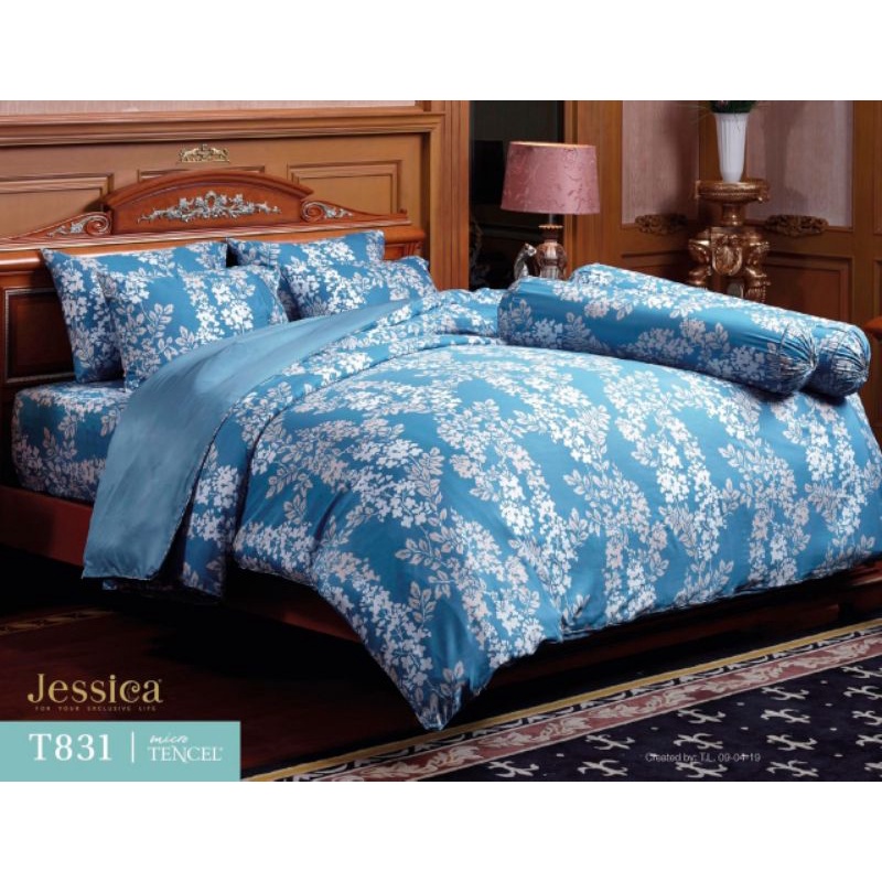 ผ้าปูที่นอน 6' ไม่รวมนวม เจสสิกา ไมโคร เทนเซล(Jessica) ทอ 500 เส้นด้าย ...