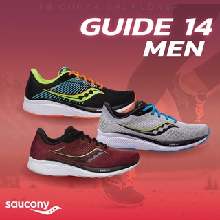ภาพหน้าปกสินค้าSAUCONY GUIDE 14 FOR MEN (รองเท้าวิ่งผู้ชาย) ซึ่งคุณอาจชอบสินค้านี้