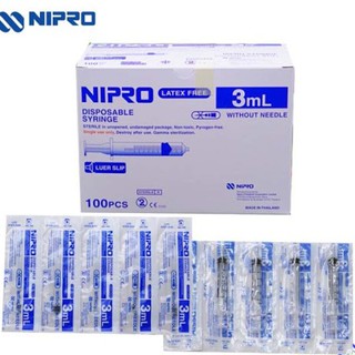 SYRING  <NIPPO> 3 ML  100s  ยกกล่อง