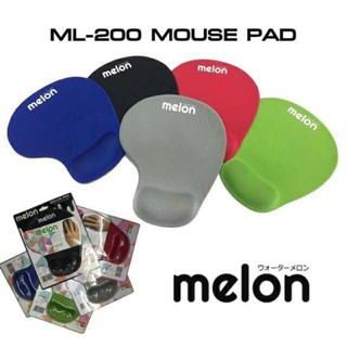 สินค้า Melon ML-200🖱 แผ่นรองเมาส์มีที่วางข้อมือ งานดี งานปัง จากเมลอน แท้ๆ😙