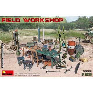 โมเดลประกอบ MiniArt 1/35 MI35591 FIELD WORKSHOP