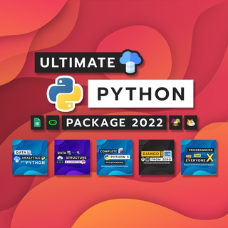 ภาพหน้าปกสินค้าคอร์สเรียนออนไลน์ | Ultimate Python Package 2022 ที่เกี่ยวข้อง