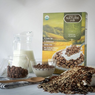 ภาพหน้าปกสินค้าZVOF Organic Mixed Jasmine Rice Cereal Cocoa Flavour รสโกโก้ซีเรียล (7 packs x 35gm) ที่เกี่ยวข้อง