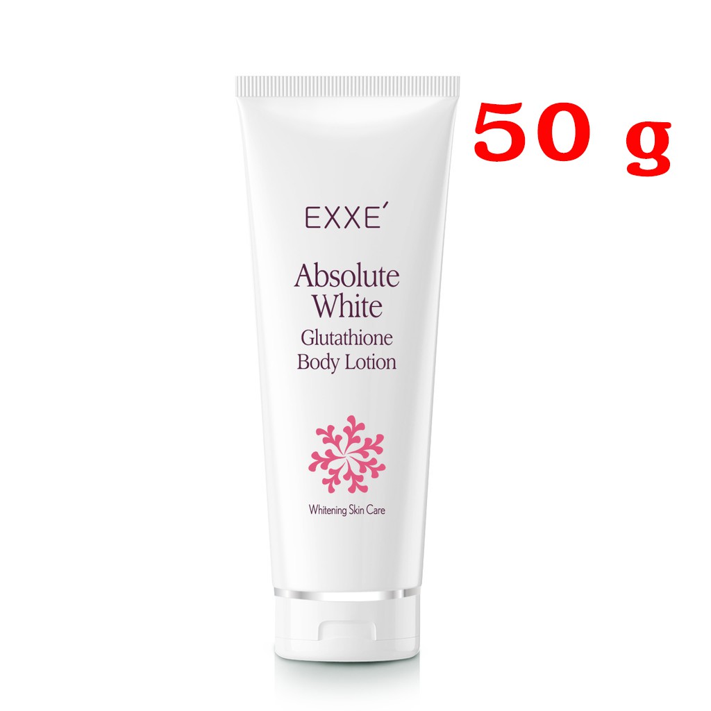 EXXE Absolute White Glutathione Body Lotion 50 g (เอ็กเซ่) Shopee