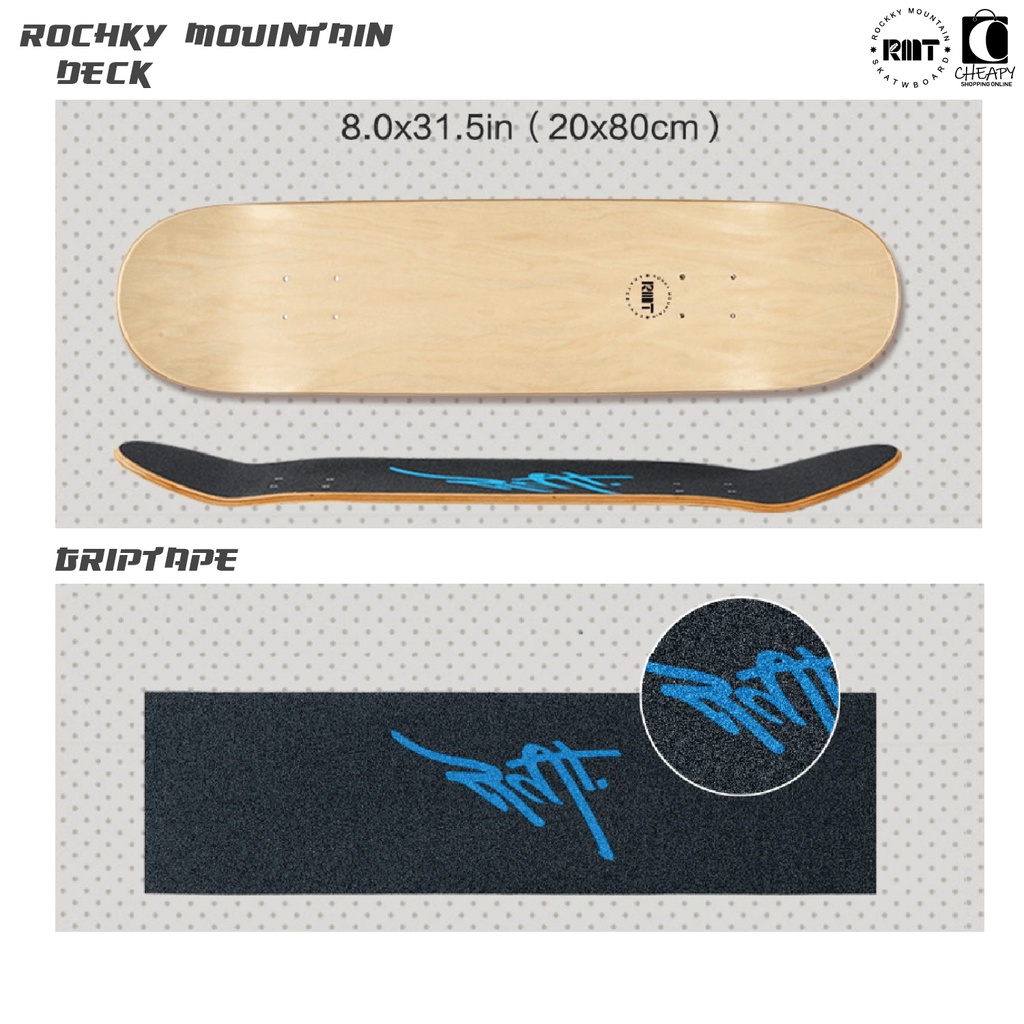 skateboard-rmt-สเก็ตบอร์ด-31-5x8-แบรนด์ดังจากจีน-ยอดขายถลมทลาย-สินค้าพร้อมส่ง-ส่งจากไทย-cheapy2shop