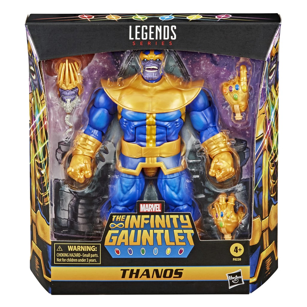 ภาพหน้าปกสินค้าHasbro Marvel Legends Series Thanos Figure ฮาสโบร มาร์เวล เลเจนด์ ซีรี่ย์ส หุ่นโมเดลฟิกเกอร์ ธานอส 6นิ้ว ลิขสิทธิ์แท้