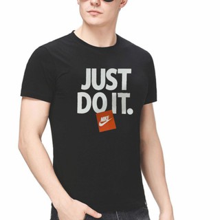 เสื้อคู่รัก - เสื้อยืด NIKE เสื้อยืดคอกลม unisex เสื้อยืดลําลอง JUST DO IT NIKE เสื้อยืดบาสเก็ตบอลเ