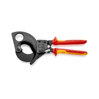 KNIPEX Cable Cutters (ratchet action) 280 mm คีมตัดสายเคเบิ้ล รุ่น 9536280