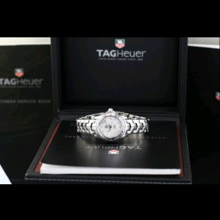 Used : Tag Heuer  Link Stanless Steel Quartz Dial  With PearlSet With Diamonds