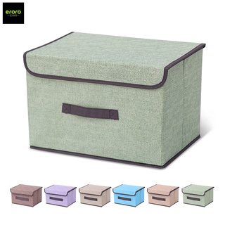 ERORO กล่องผ้าพับได้ กล่องเก็บของ อเนกประสงค์ Foldable Storage Box กล่องใส่เสื้อผ้า กล่องใส่ผ้าห่ม