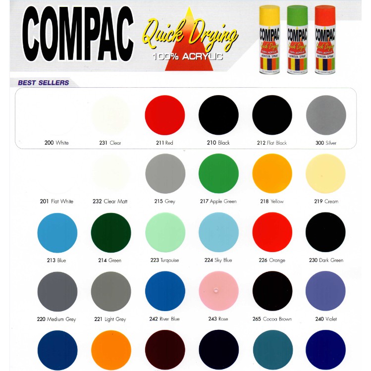 compac-สีสเปรย์อะครีลิค-100-ขนาด-400ml