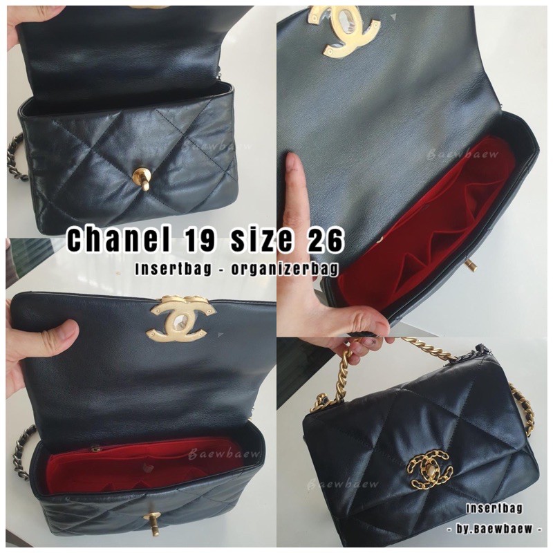 ภาพหน้าปกสินค้าที่จัดระเบียบกระเป๋า Chanel 19 จากร้าน baewbaew538 บน Shopee
