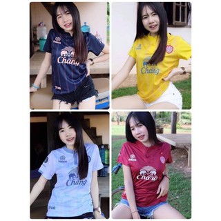 สินค้า เสื้อกีฬาผู้หญิง บุรีรัมย์ยูไนเต็ด  Buriram United คอจีน หลากสี ฟรีไซส์