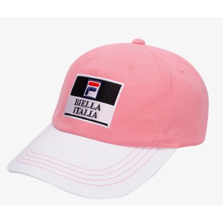 FILA หมวกแก็ปสีชมพู ของใหม่ ของแท้100เปอร์เซ็นต์