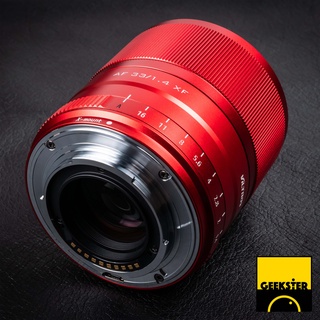 ภาพขนาดย่อของภาพหน้าปกสินค้าเลนส์ Viltrox สีแดง Limited Red 23mm / 33mm / 56mm f1.4 XF FUJI ( สำหรับกล้องฟูจิ / red 23 33 56 35 50 mm 1.4 / ฟูจิ ) จากร้าน geekster บน Shopee ภาพที่ 5