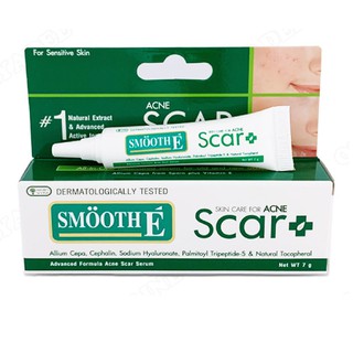 🚩SALE 🚩Smooth E Scar Serum acne 7 g สมูท อี สมูท สการ์ เซรั่ม ลดรอยแผลเป็น ขนาด 7 กรัม [19117]