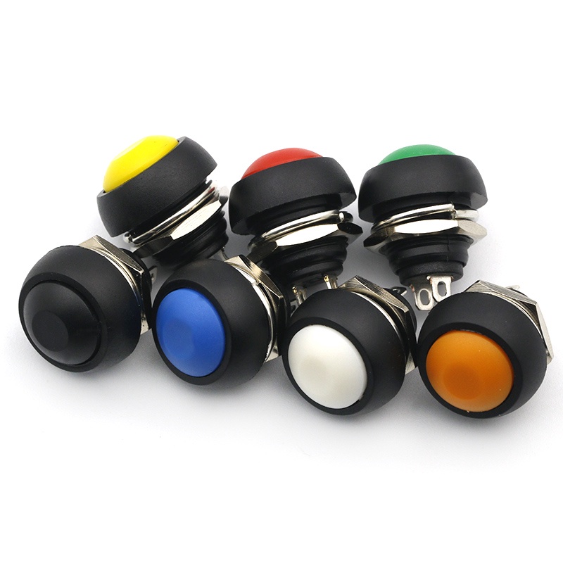 ร้านในไทย สวิตช์กดติด ปล่อยดับ PBS-33b 2Pin Mini Switch 12mm 1A 250V ...