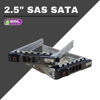 Tray HDD Dell 2.5 SAS SATA Hard Drive มือสองของแท้ ใช้งานได้กับ server dell