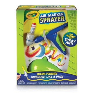 AIR MARKER SPRAYER CRAYOLA เครื่องพ่นสีปากกาเมจิก CRAYOLA งานศิลปะ อุปกรณ์เครื่องเขียน ผลิตภัณฑ์และของใช้ภายในบ้าน AIR M