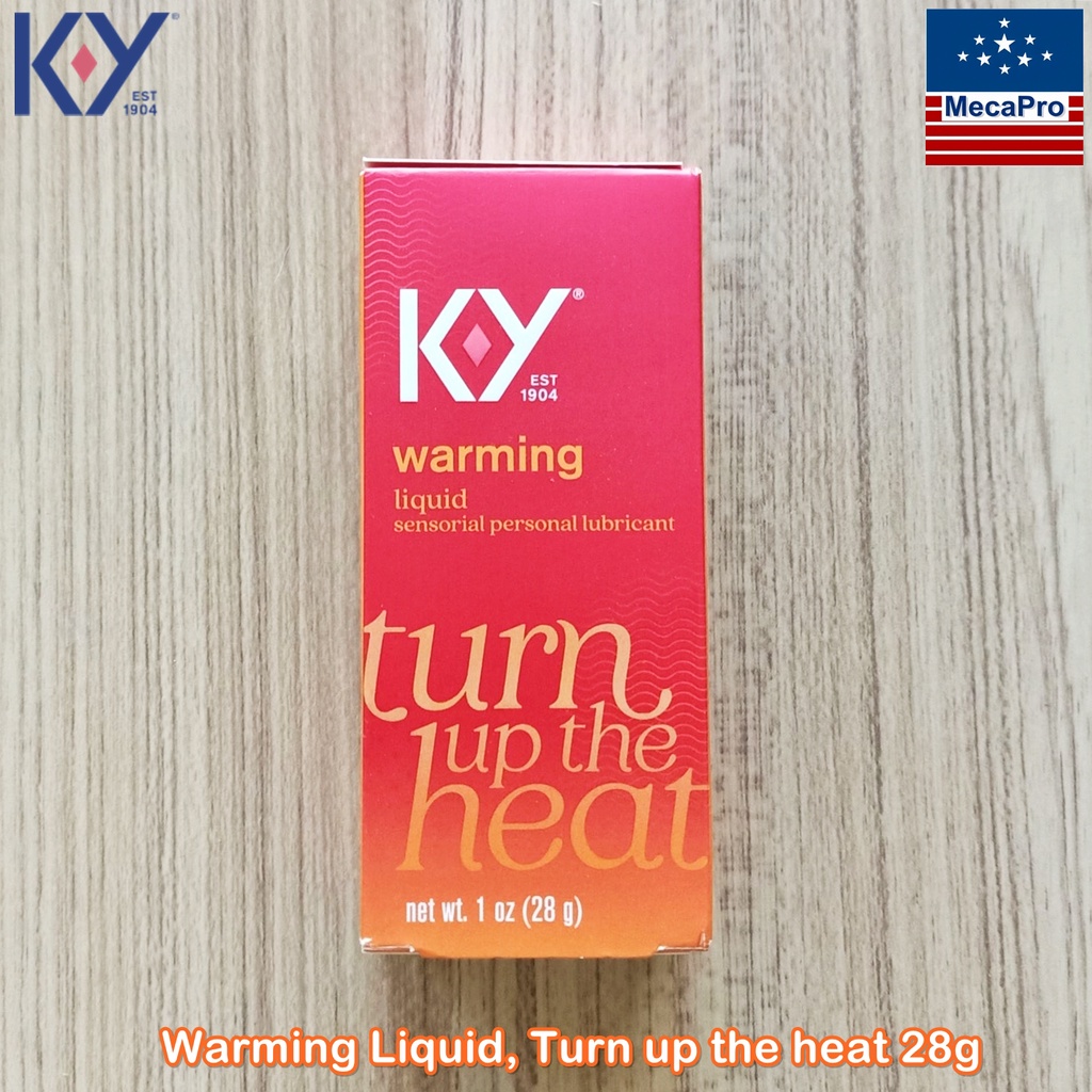 K-Y® Warming Liquid Personal Lubricant, Turn up the heat 28g เค-วาย เจล ...