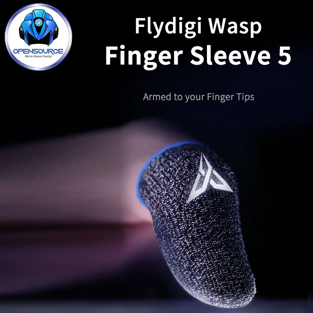 ภาพหน้าปกสินค้าGamesir: FlyDigi Finger Sleeves (ถุงนิ้วเกมมิ้ง ถูจอไหลลื่นไม่มีสะดุด) สินค้าพร้อมส่ง จากร้าน opensource บน Shopee