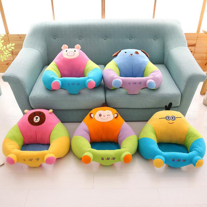 Baby Plush Support Seat Soft Sofa Infant Learning To Sit