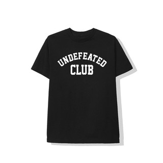 [ของแท้ 100%] เสื้อยืด Undefeated Club | ASSC Club Black Tee แฟชั่น