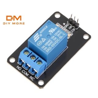 Diymore 5V 1 ช่อง รีเลย์โมดูลบอร์ดโล่ สําหรับ Pic Avr Dsp Arm Mcu สําหรับ Arduino