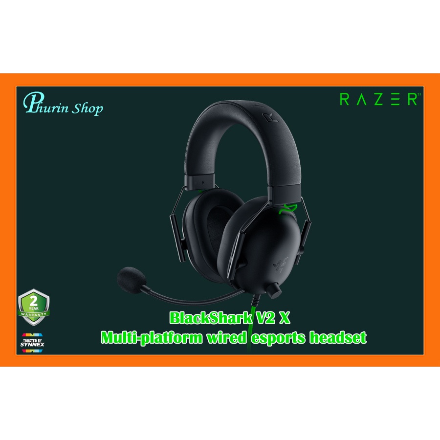 Razer BlackShark V2 X - Multi-platform wired esports headset ( HT ...