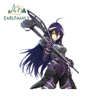 Earlfamily สติกเกอร์ติดกระจกรถยนต์ กันรอยขีดข่วน ขนาด 13 ซม. x 9.6 ซม. สําหรับ Albedo OVERLORD