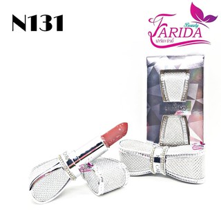 มี3สี พร้อมส่ง Nee cara Shining Silver Bow Lipstick  N250 นีคารา ชายน์นิ่ง ชิลเวอร์โบว์ ลิปสติก