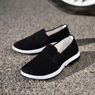 AD รองเท้าผ้าใบสวมง่ายๆ ใส่สบาย canvas shoes casual shoes