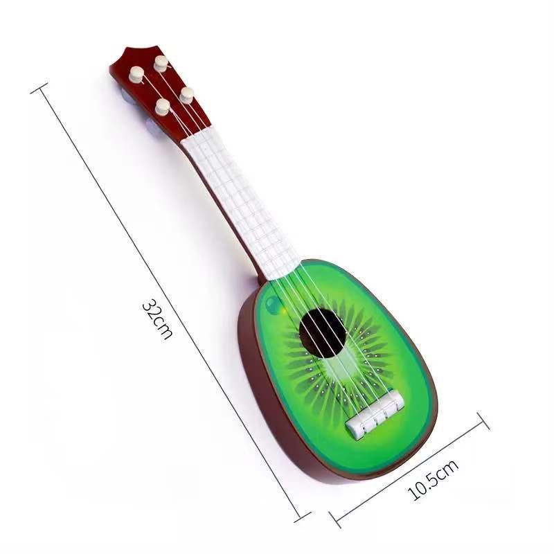 กีต้าร์มินิ-กีต้าร์ลายผลไม้-ดีดได้จริง-มีเสียง-กีต้าร์ขนาดเล็ก-เครื่องดนตรีของเล่น-กีต้าร์เด็ก-อูคูเลเล่-ukulele