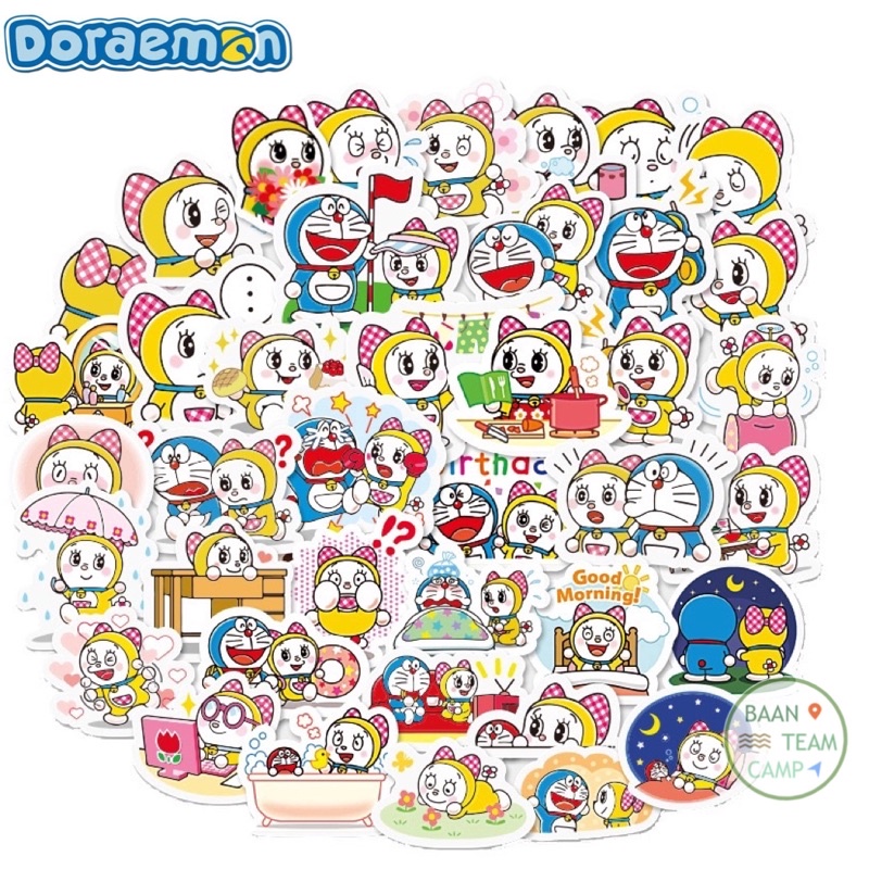 สติ๊กเกอร์-doraemon-277-โดราเอมอน-40-ชิ้น-โดเรม่อน-โดเรมอน-โดเรมี-โด-เร-รา-เอ-มอน-ม่อน-โนบิตะ-ชิสุกะ-ฟูจิโอะ-แมว-ชิซุกะ