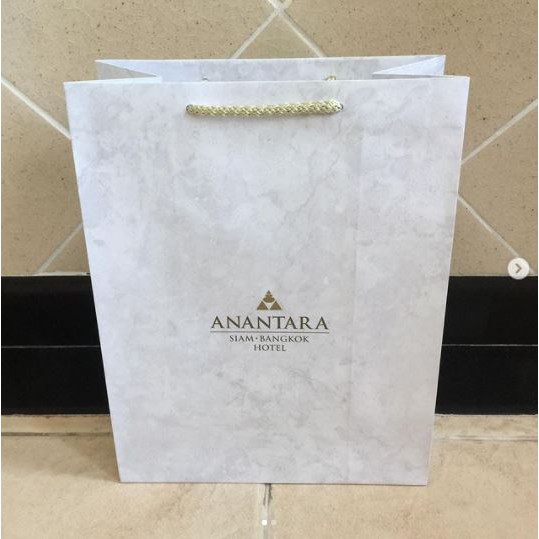 ถุงกระดาษ-ถุง-แบรนด์-anantara-และ-dusit-ของแท้-สวยหรูมาก-ใบใหญ่-หรูหรา-ใส่ของ