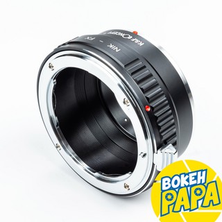 K&F Concept NIK F-FX Lens mount adapter Nikon Mount ( F / Ai / Ais ) For Fuji เมาท์แปลง อแดปเตอร์ ( NIK FX / NIK F-X )