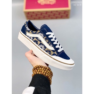 VANS Old Skool รองเท้าลำลอง รองเท้าผ้าใบแฟชั่น 35-44 สี-1