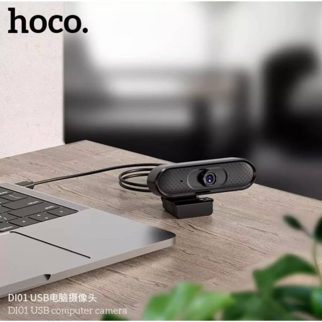 hoco-กล้องเว็บแคม-1080p-คุณภาพดี-กล้องต่อคอม-กล้องต่อโน๊ตบุ๊ค-ใช้งานง่าย
