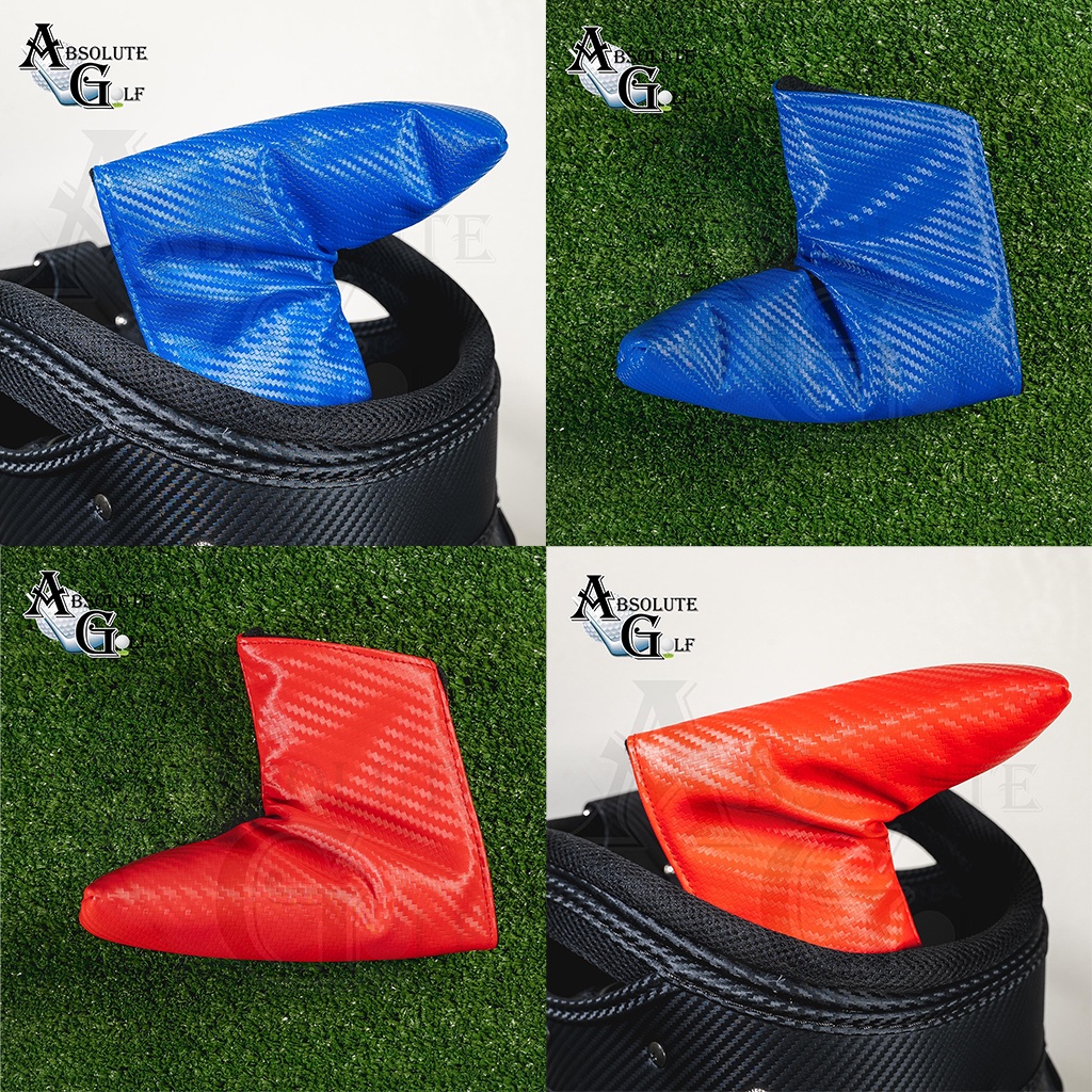 golf-putter-cover-blade-style-ครอบพัตเตอร์-l-สีน้ำเงิน-สีแดง