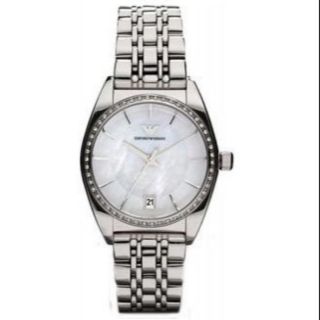 Armani Womens Quartz Watch AR0379 with Metal Strap