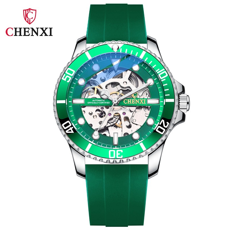 chenxi-นาฬิกาข้อมืออัตโนมัติ-สายซิลิโคน-เรืองแสง-กันน้ํา-สไตล์นักธุรกิจ-สําหรับผู้ชาย