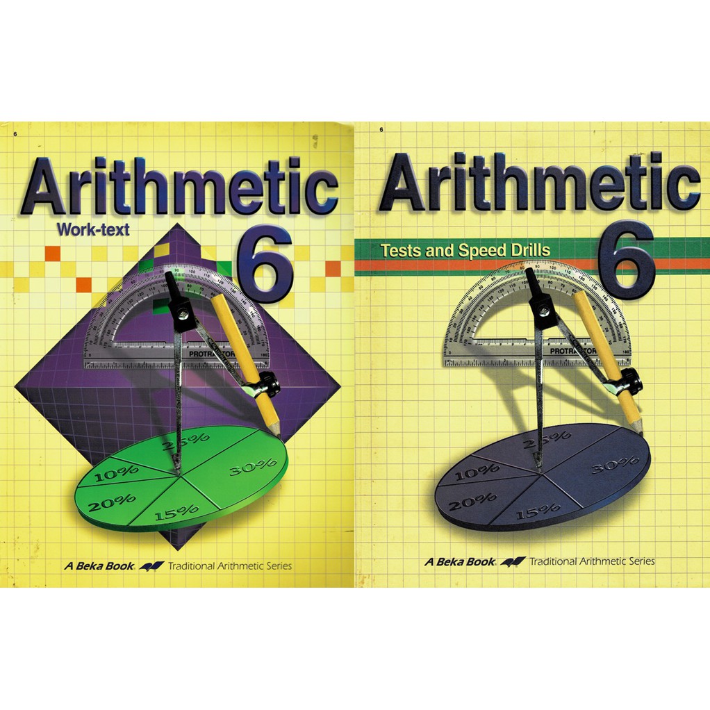Arithmetic 6 (Home school materials) (สภาพสมบูรณ์ 70%) | Shopee Thailand