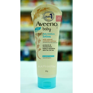 Aveeno baby โลชั่นบำรุงผิวกาย อาวีโน่ เบบี้ เดลี่ มอยส์เจอร์ โลชั่น 227g