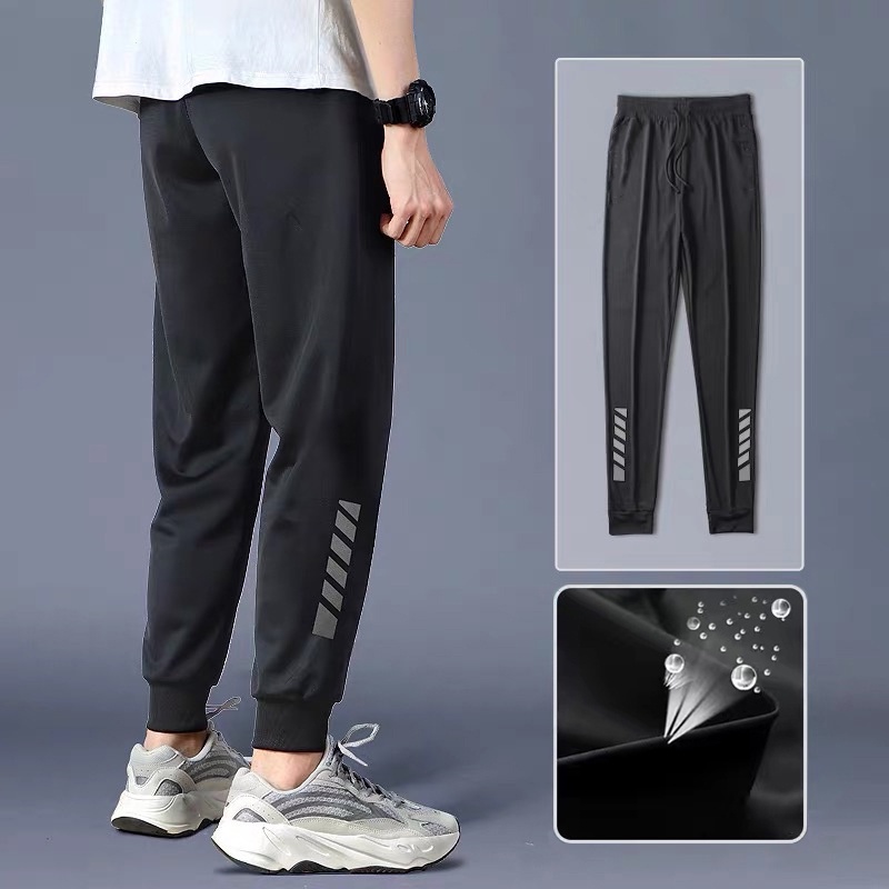 M5XL กางเกงผู้ชาย Fashion Casual Sports Pants Men Drawstring Jogger