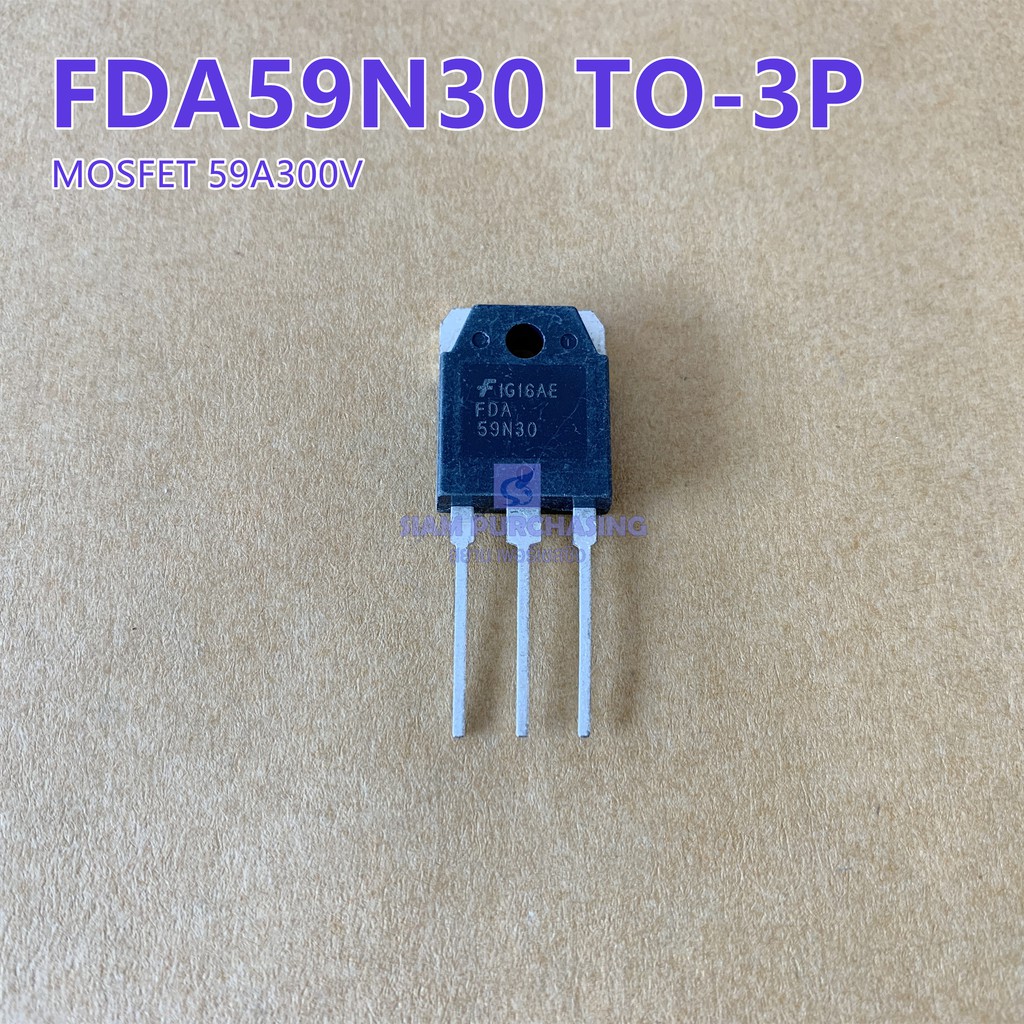 mosfet-มอสเฟต-fda59n30-fairchild-มอสเฟต-เครื่องขยายเสียง