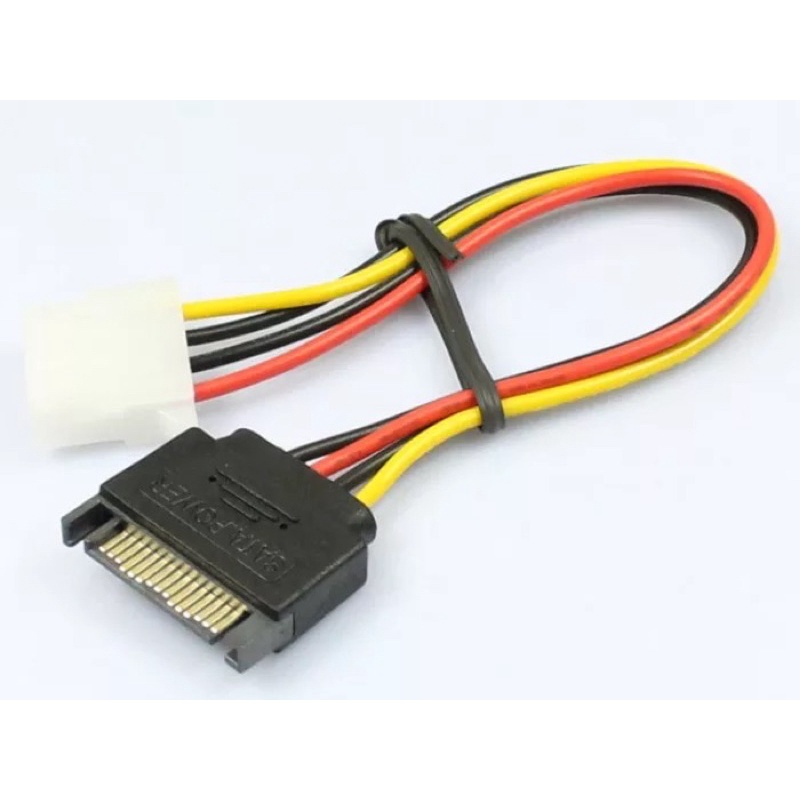 15ขา-sata-4-pin-molex-ide-hdd-hard-drive-cable-15ซม-สต็อก