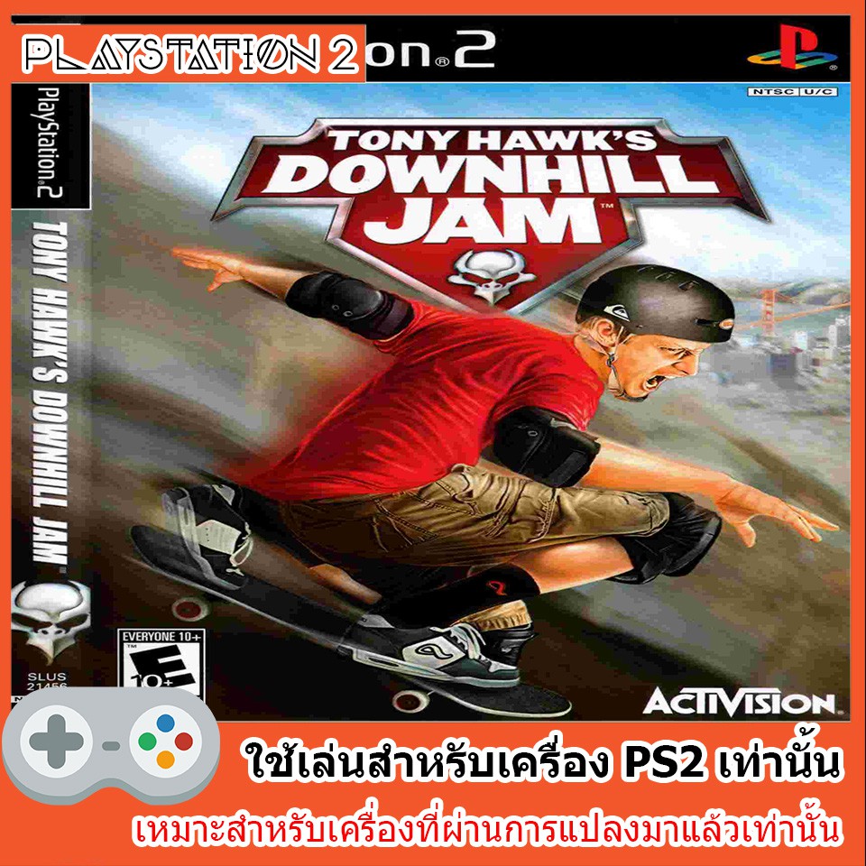 แผ่นเกมส์-ps2-tony-hawk-downhill-jam