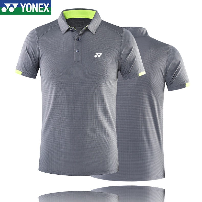 yonex-เสื้อโปโล-เสื้อโปโลแขนสั้นผู้ชาย-เสื้อกีฬา