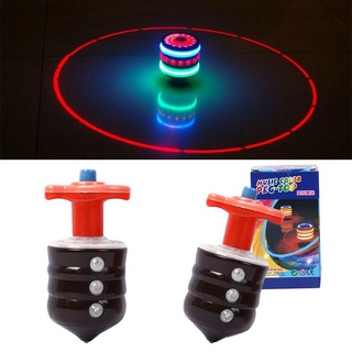 Flashing Spinning Tops Light Toys LED Gyro Music Lights Kids Birthday Party Toy Children Birthday Xmas Gifts